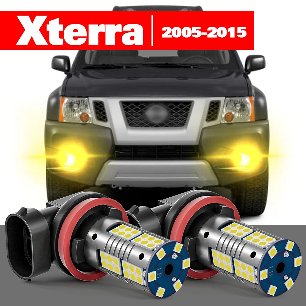 

For Nissan Xterra 2005-2015 2pcs LED Fog Light Accessories 2006 2007 2008 2009 2010 2011 2012 2013 2014