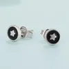 925 Sterling Silver Earrings For Women Original Charm Double Hoop Earrings Pave CZ Fine Engagement Anniversary Jewelry E557 2