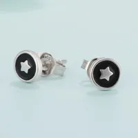 925 Sterling Silver Earrings For Women Original Charm Double Hoop Earrings Pave CZ Fine Engagement Anniversary Jewelry E557 2