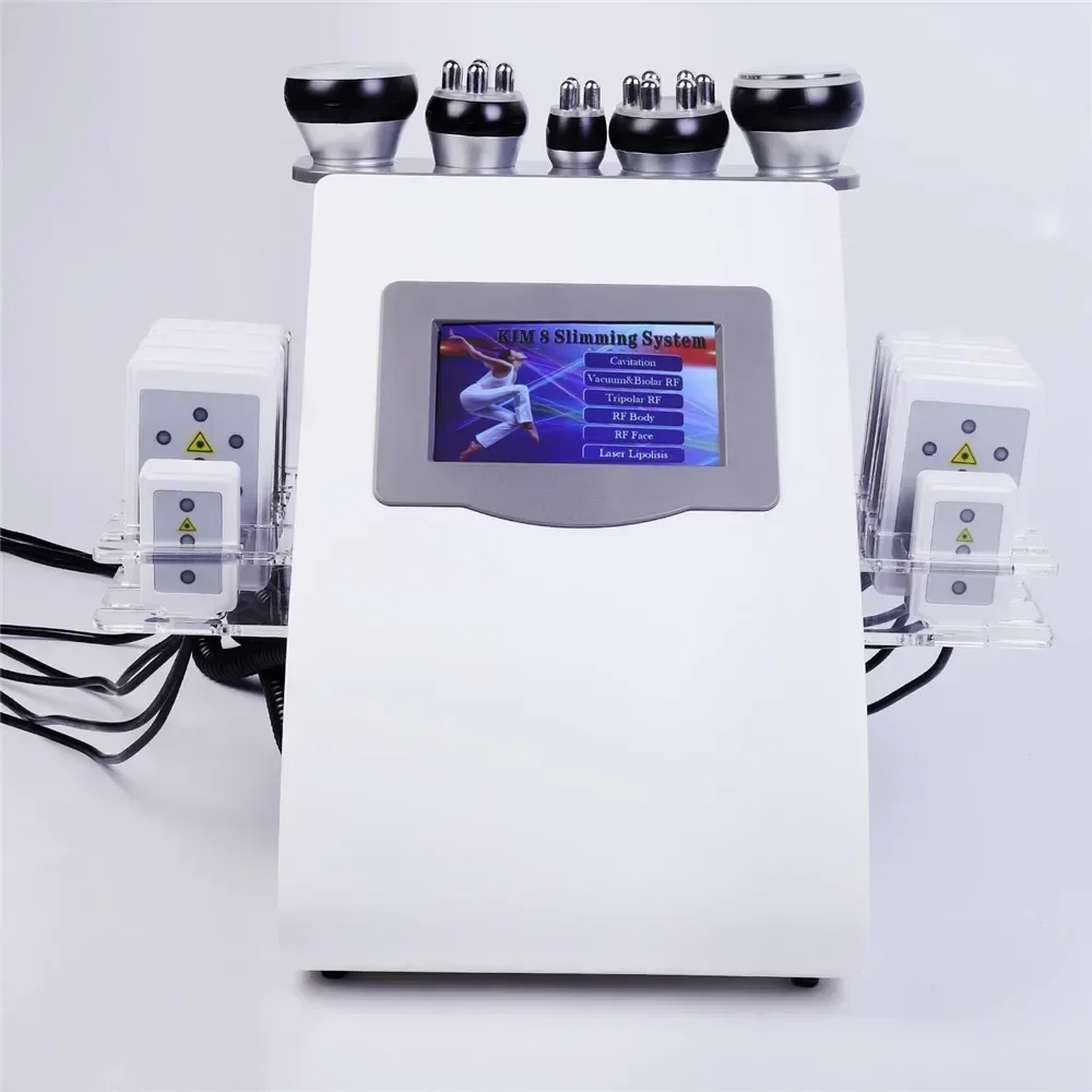 RF Tool 40K Cavitation Ultrasonic Body Slimming Machine Multi-Polar Radio Frequency Anti-Wrinkle Rejuvenation Skin Lift Tighten - Image 4