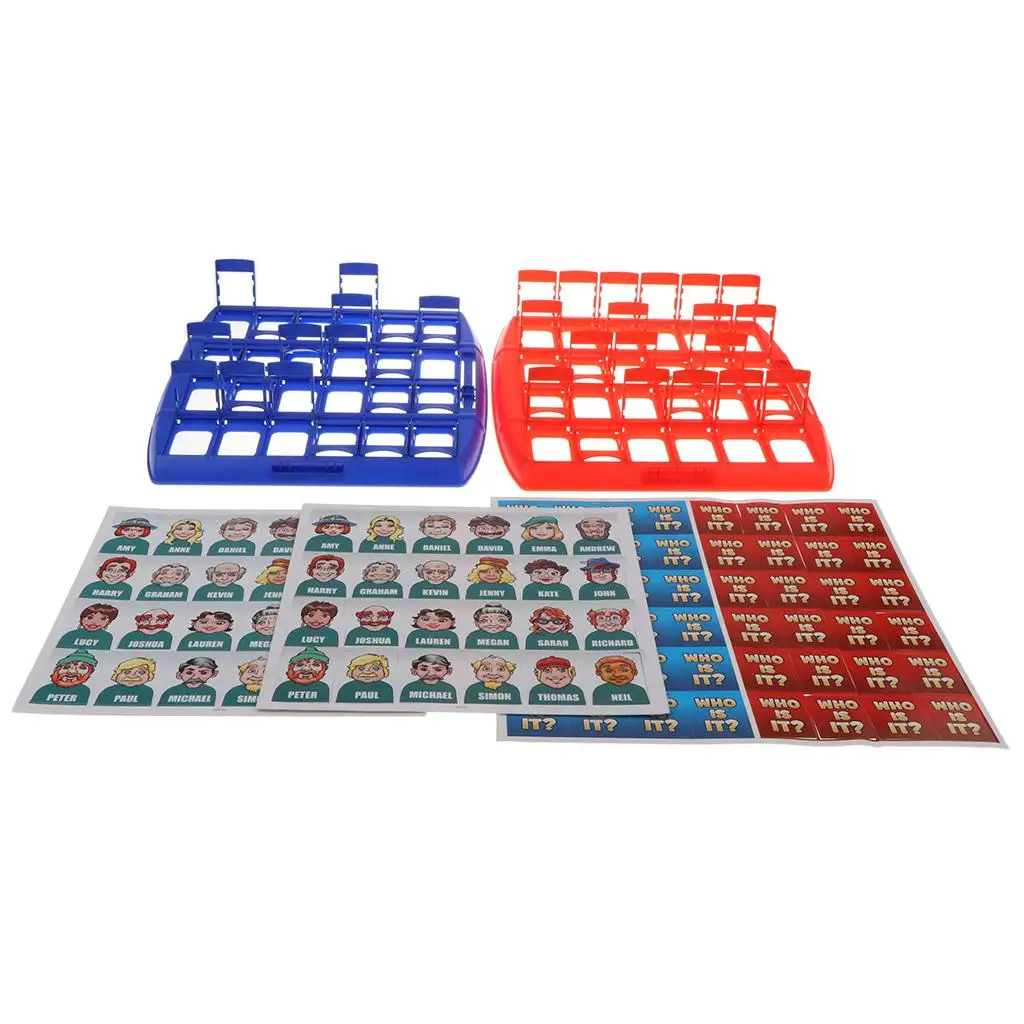 

Who Is It Fun Classic Board Interactive Game Logical Deductive Education Toy