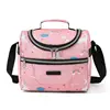 Portable Picnic Bag Grey Heat Preservation And Cold Preservation Thickening And Increasing Easy To Carry Sealing Leak-proof Blue 6