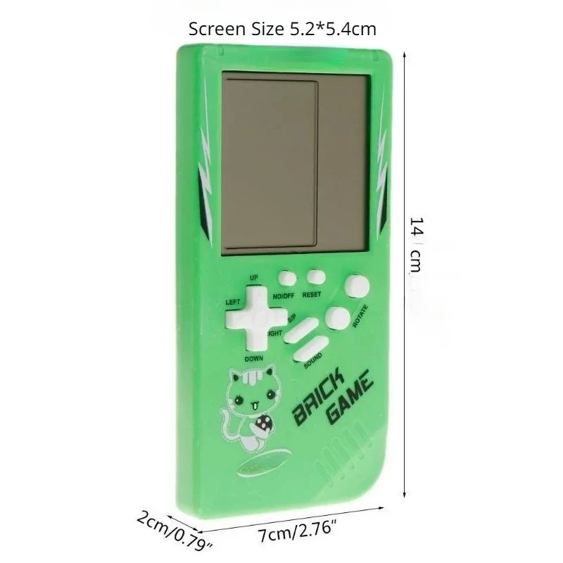 Classic Handheld Game Machine  Kids Game Console Toy with Music Playback Retro Children Pleasure Games Player - 2