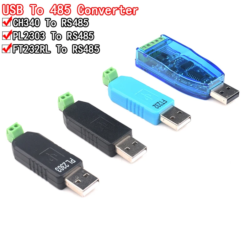 Smart Electronics USB-zu-RS485-Konverter-Adapter CH340 PL2303 FT232RL zu RS485 RS485 RS-485-Modul für Arduino
