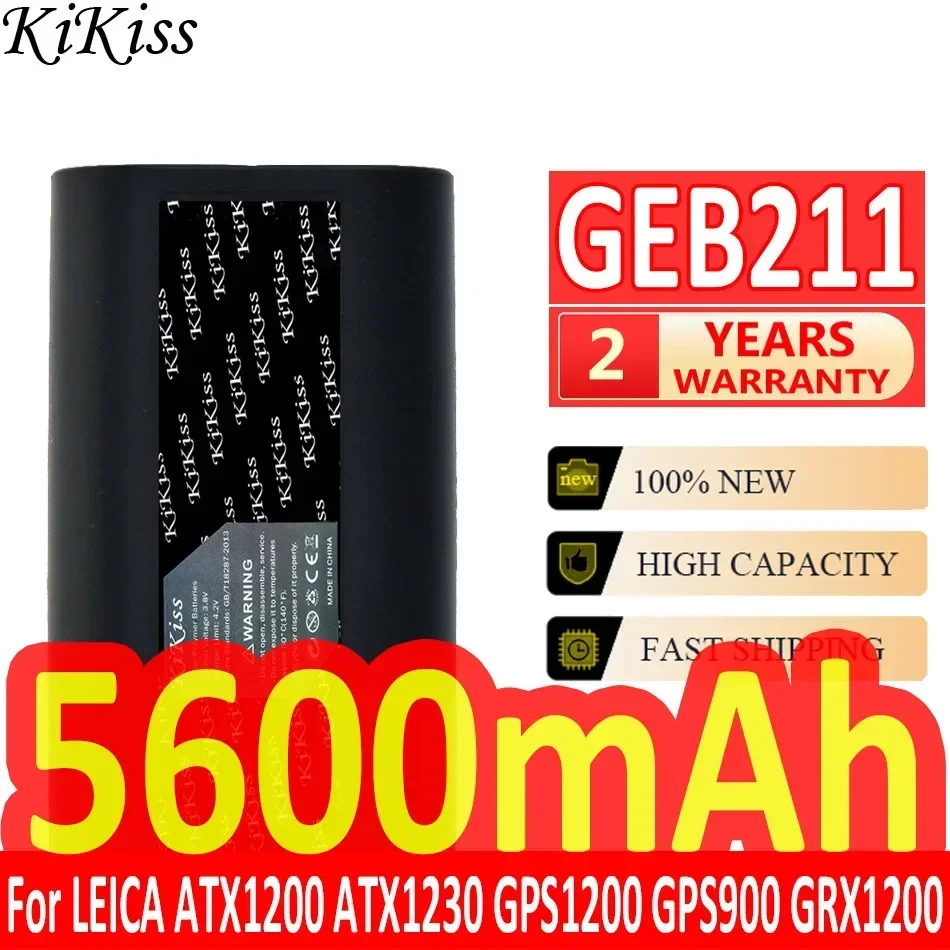 

Мощная батарея KiKiss 5600 мАч для LEICA нагрудный Аккумулятор для LEICA нагрудный блок ATX1200 ATX1230 GPS1200 GPS900 GRX1200