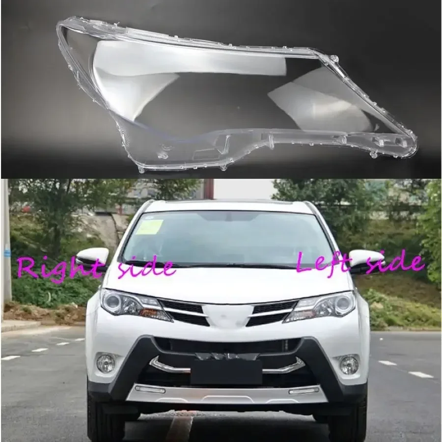 

For Toyota RAV4 2013 2014 2015 Car Headlight Cover Headlamp Lens Auto Shell Cover