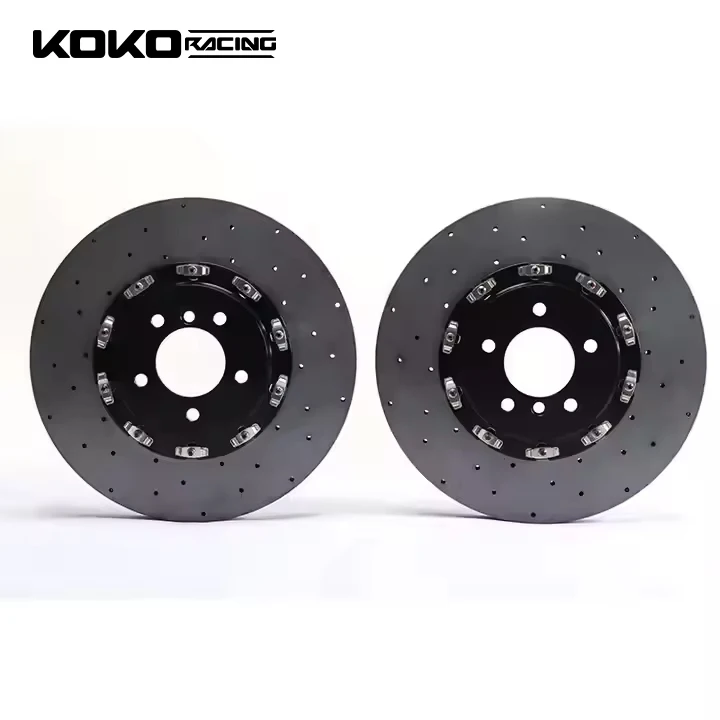 코코 레이싱 자동 브레이크 시스템 카본 세라믹 디스크 6피스톤 19 20 21인치 레인지로버 스포츠 L494용