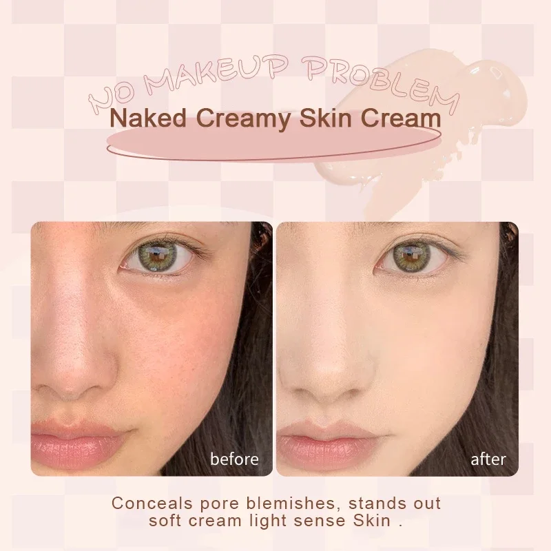 Double Cushion Air Cushion Compact Powder 2-in-1 BB Cream Concealer Setting Translucent Powder High Coverage Base Makeup 4