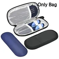 Sac réfrigérant portable, pochette isotherme, protection pour insuline, boîte de voyage imperméable pour insuline, boîte réfrigérante grande capacité 1