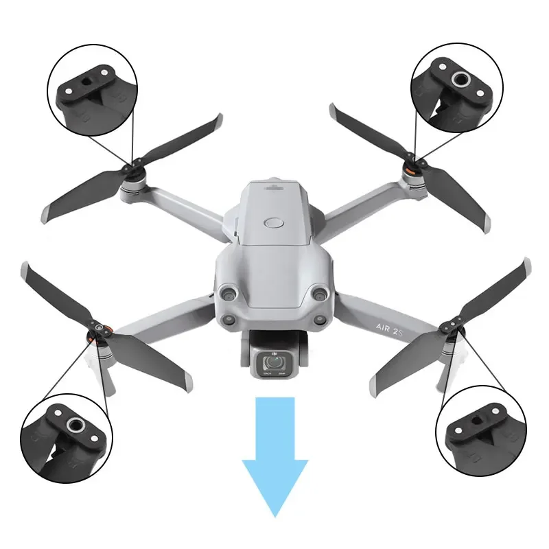 7238F Propellers for DJI Mavic Air 2/2S Drone Low Noise Props Blade Wing Fan Drone Accessories