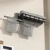 Clothes Drying Rack, Aluminum Alloy Folding Drying Rack, Wall-mounted Collapsible Drying Rack, Space Saver Clothes dryer 6