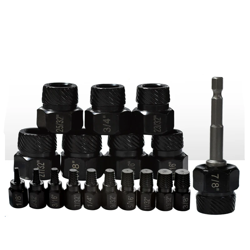 26pcs Broken Head Screw Extractor Removal Tool for Broken Screw of