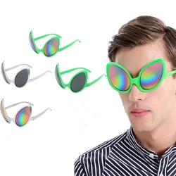 Criativo estrangeiro óculos para adultos e crianças acessórios óculos de sol engraçado alternativa louco arco íris lentes traje bola