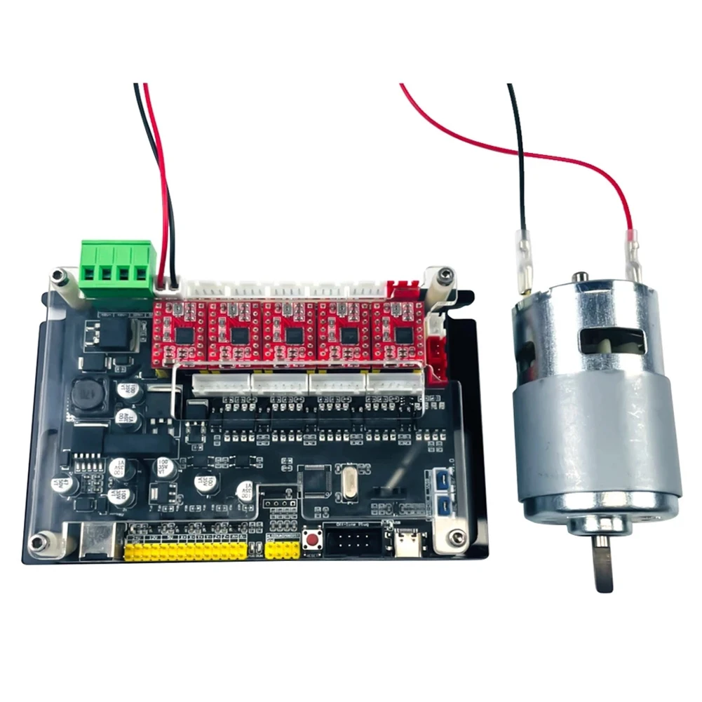 오프라인 컨트롤러, 32 비트 4 축 제어 보드, GRBL 제어, 광학 커플링, 300W/500W 스핀들, CNC 조각기 B용