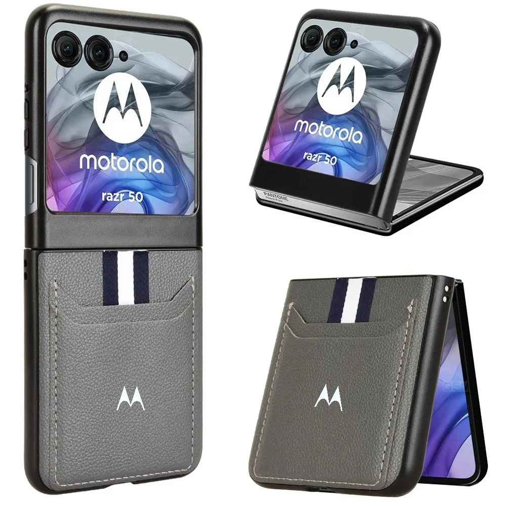 Premium PU Leather Phone Case with Card Slots - Lightweight and Stylish Cover