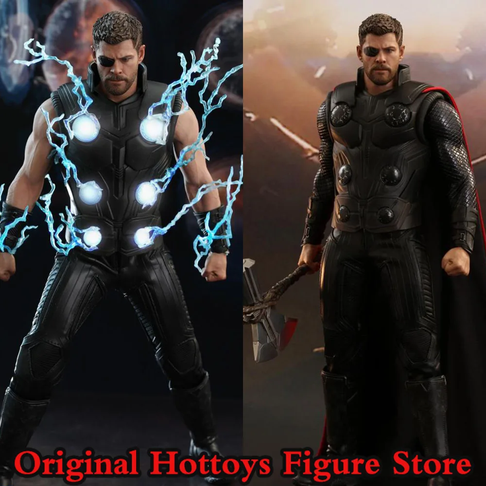 

HotToys HT MMS474 1/6 Scale Male Soldier THOR 7.0 Marvel Comics Avengers Full Set 12-inches Action Figure Doll Fans Gifts