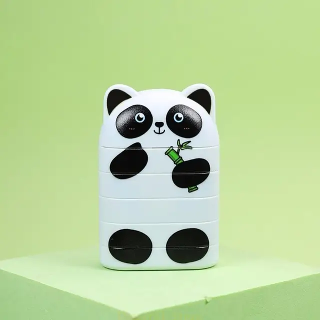 E7CE Name Stamp Engraved Name Seal Multi-layer Pattern Safe and Easy to Use Cartoon Stamp 5