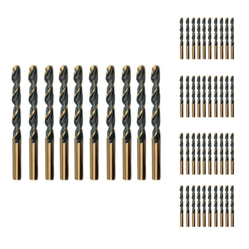 

Twist Drill Bit High Speed Steel 4341 Straight Shank Drill Bit For Electric Hand Drill And Bench Drill