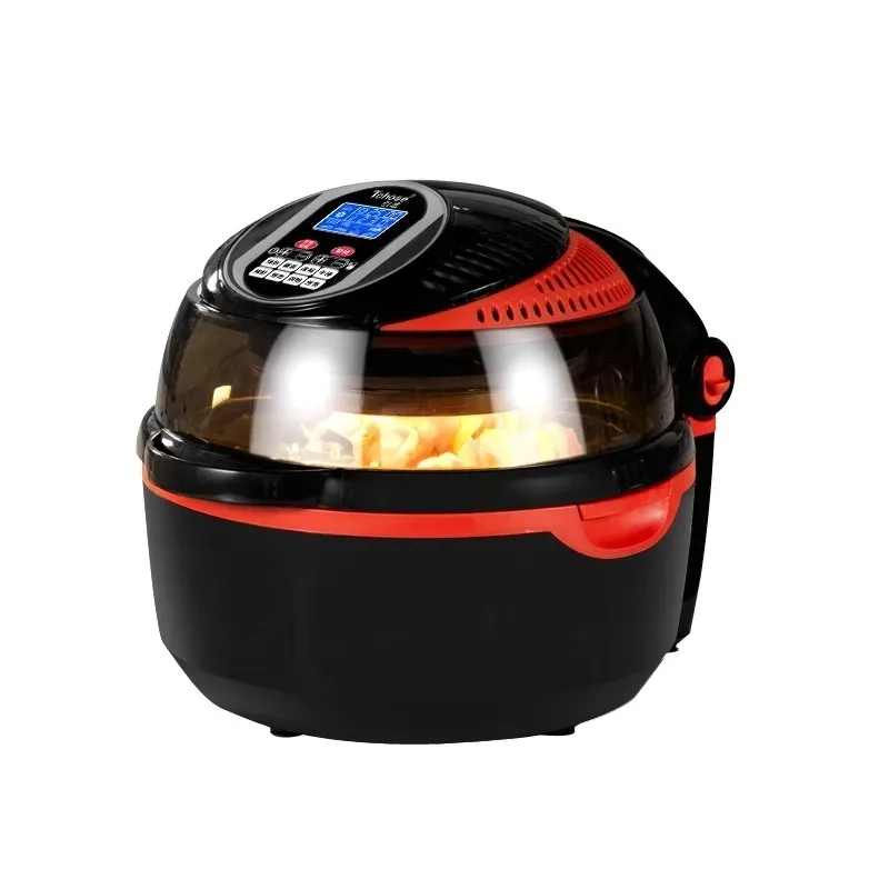 

RA-002L 10L Oil-free Air Fryer 3D Household Electric Fryer Convection Oven Rotating Large Capacity Automatic Fried
