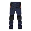 Mens Quick-dry Summer Hiking Climbing Pants -stretch Lightweight Trekking Trousers With Color Block Design Tactical Size 4XL 5XL 1