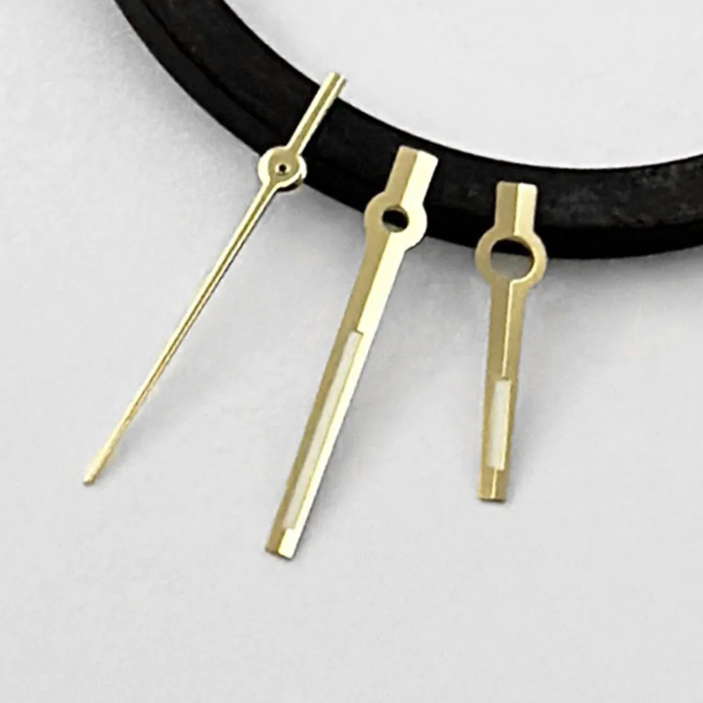 Watch Accessories NH35 Hands Rose Gold Silver Gold Watch Hands Green Luminous For NH35/NH36/4R/7S Movement Watches Pointers