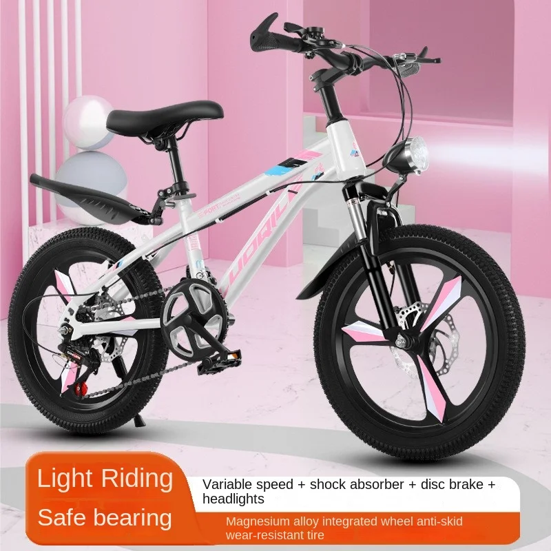 Bicicleta para niños, bicicleta de montaña de velocidad Variable