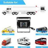 AHD 1080P 4-Pin Bus Truck Vehicle Backup Cameras, Waterproof IR Night Vision Wide Angle Rear View Camera for Bus/RVS/Trailer/Van - Image 4