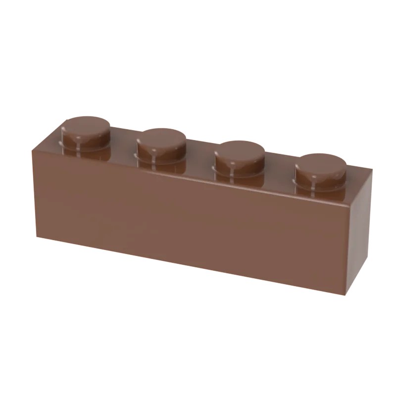 [FunBrick] 20/30/50PCS DIY 1x4 도트 블록 두꺼운 피규어 브릭 창의적인 크기 1*4 도트 3010 장난감과 호환 가능