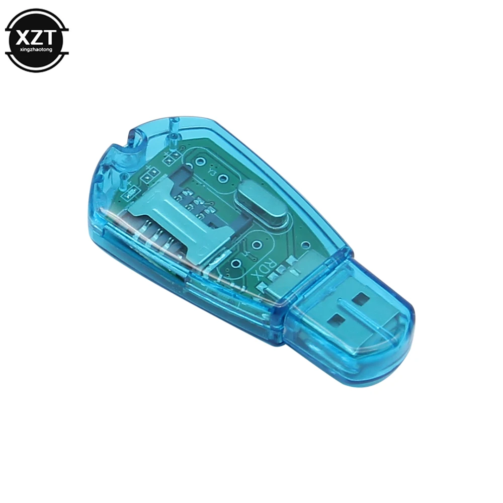 SIM Card Reader Mini USB Sim Card Reader USB SIM Copy/Cloner Kit GSM CDMA SMS Backup + CD