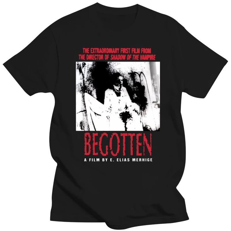 

Begotten Cool Vintage 90Movie Poster Fan T Shirt Short Sleeve Plus Size t-shirt