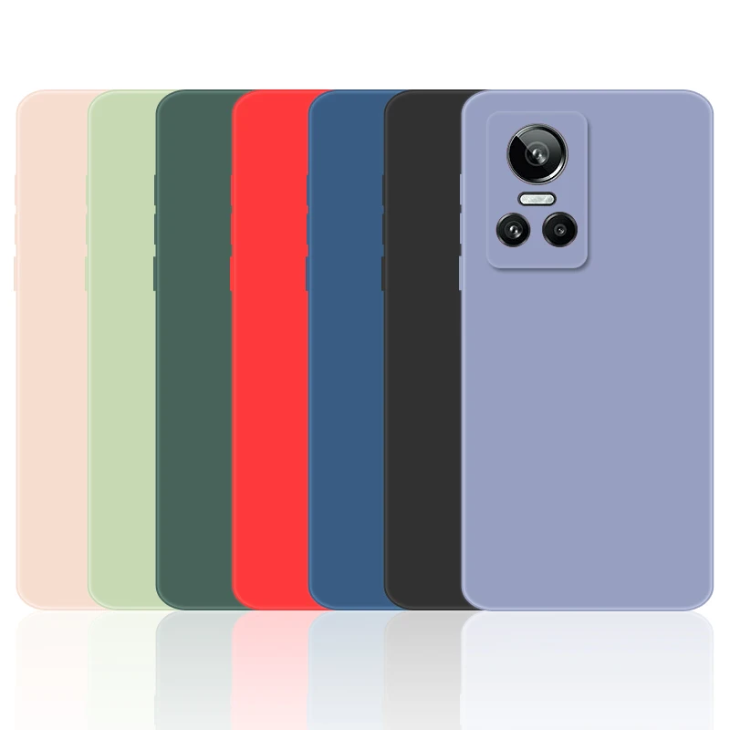 Soft Liquid Silicone Bumper Phone Case Cover