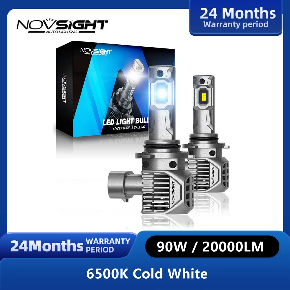 

Novsight H7 LED Headlight H4 LED Lights For Car 12V LED H11 9005 HB3 9006 HB4 6500K 20000LM 90W Auto Headlamp Fog Light Bulbs