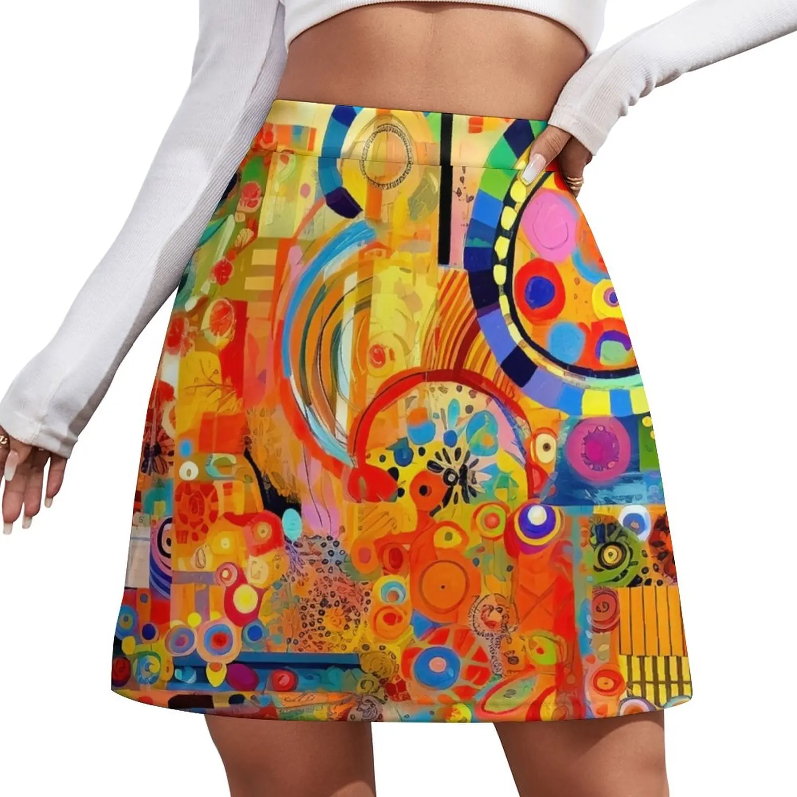 

Color Joy #3 Mini Skirt shorts micro mini skirt extreme Women's dress