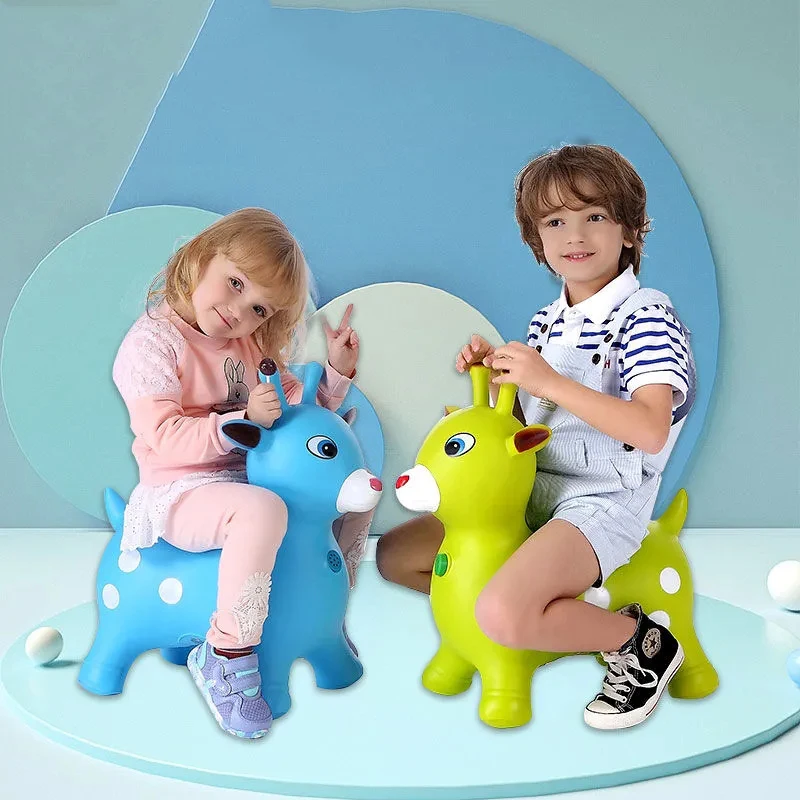 Thickening Baby Jumping Horse Non-slip Baby Jump Horses Play Outdoor/Indoor Safe And Healthy Balance Sports Children Toys