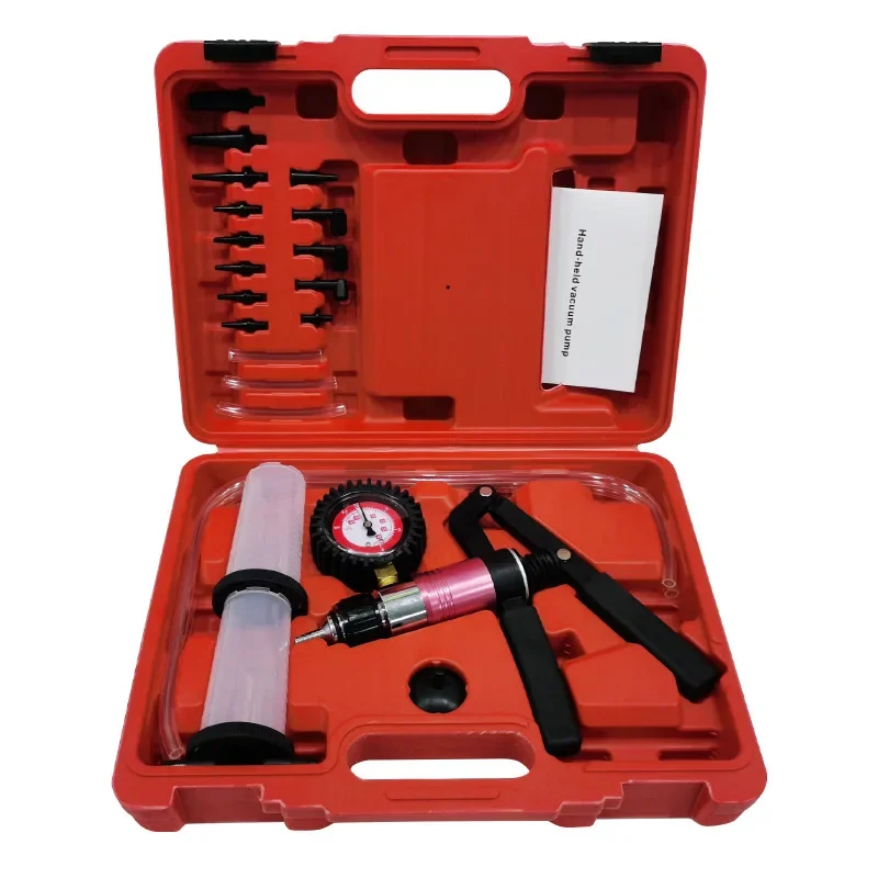 

Diagnostic-tool Car Auto Handheld Vacuum Pistol Pump Brake Bleeder Adaptor Fluid Reservoir Oil Tester Tools Accessories