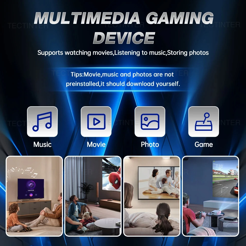 Game console M8 4K HD Retro Game Console 20000 Games Built-in Wireless Controller TV Game Stick Handheld