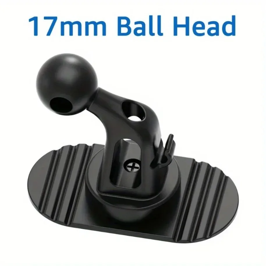 Car Universal Dashboard Phone Holder Base 17mm Ball Head Sticker Base for Car Cellphone Stand for IPhone Samsung Xiaomi Huawei
