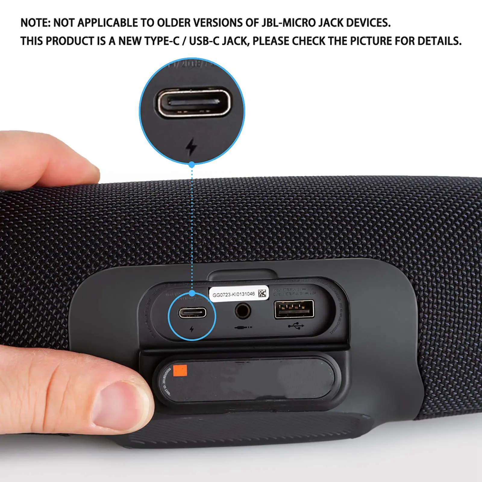HOT Type-C Charger Cable USB C Fast Charging Power Cord for JBL Flip 5 JBL Clip 4 Pulse 4 Go3