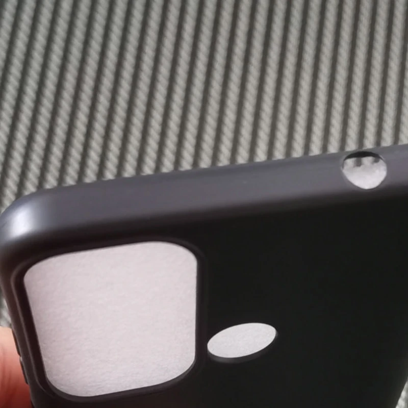 Black Frosted Matte Protective TPU Silicone Phone Case