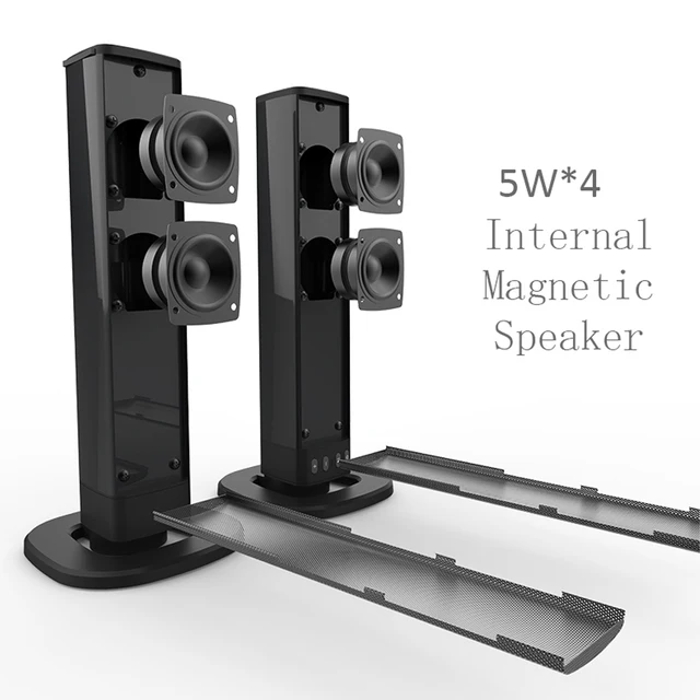 Powerful Soundbar Speaker | Wireless Home Theater Subwoofer for TV & PC 4