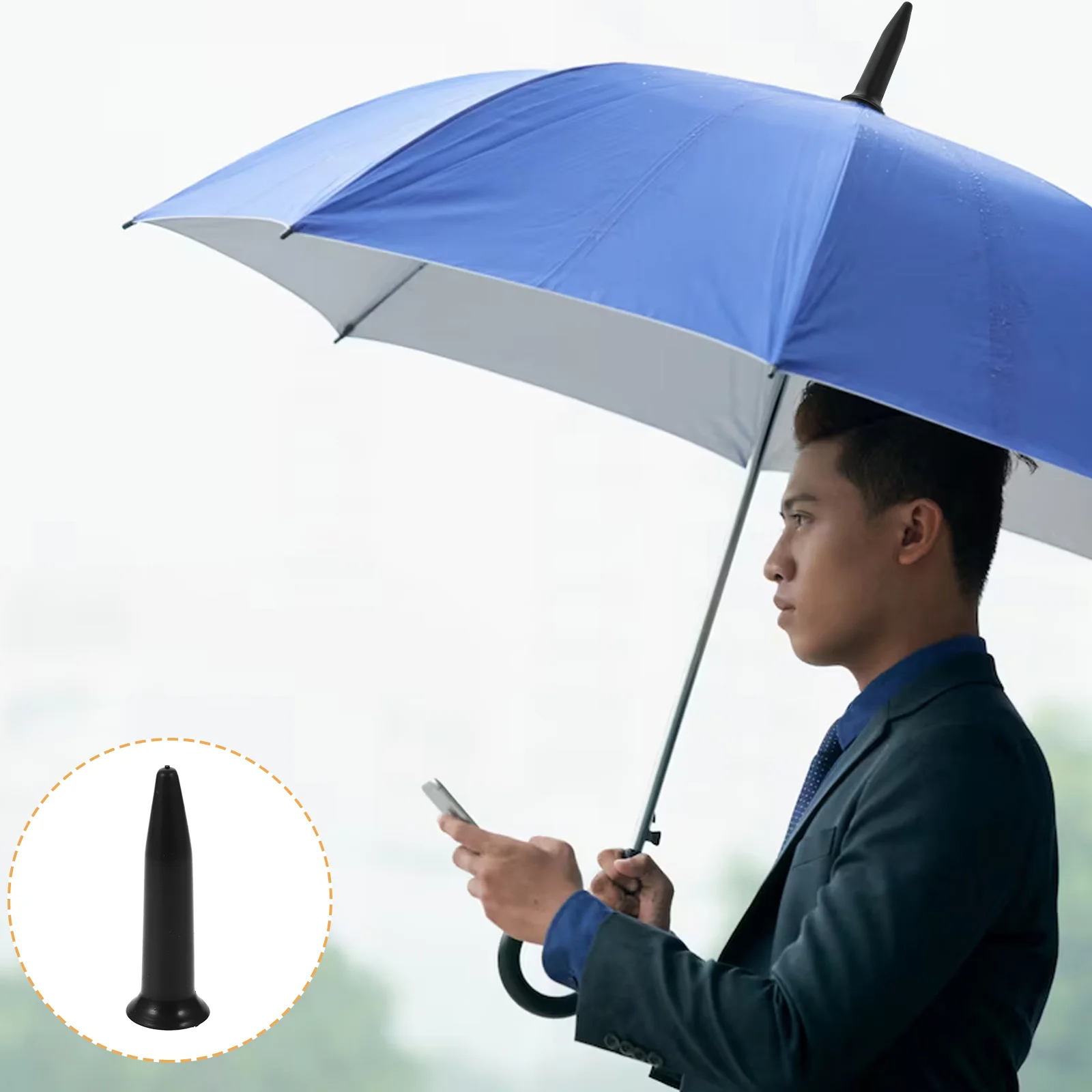 Umbrellas For Rains For Rains For Rain Tip Caps Replacement Hiking Pole Rubber Tips Crutch Tips Umbrellas For Rains For Rains