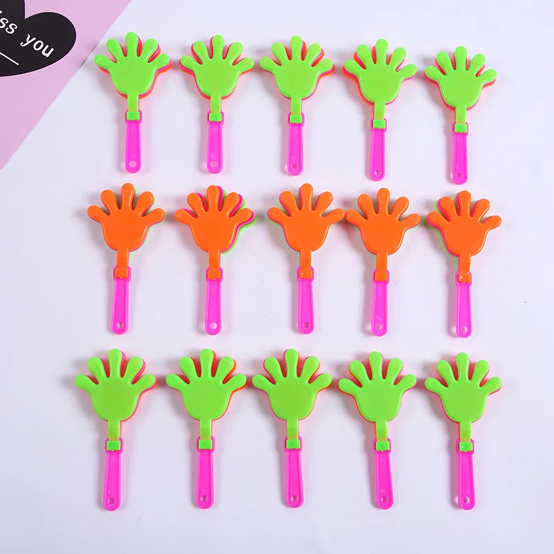 Colorful Mini Hand Clapper Cheering Props - Kids Party Favors & Pinata Fillers