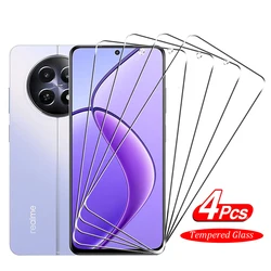 4PCS Premium Tempered Glass Clear Screen Protectors - Universal Compatibility - 4PCS (For Realme 8 Pro)