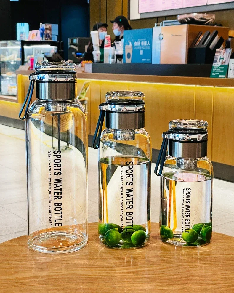 Easy Filling Glass Bottle