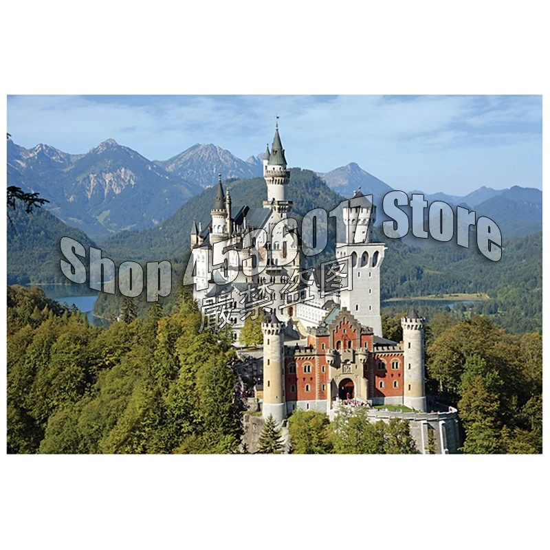 

5D DIY Diamond Painting Castle Palace Christmas Gift Full Square Drill Diamond Embroidery Cross Stitch Mosaic Home Decor