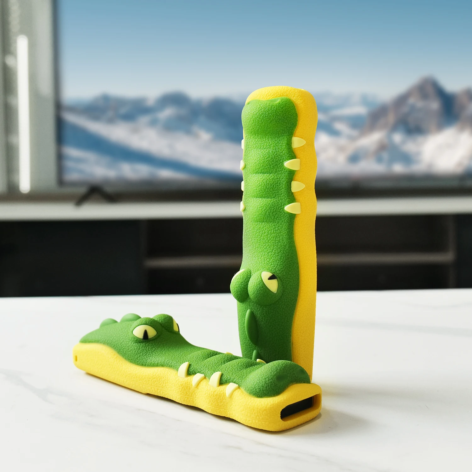 

Remote Control Silicone Case for Samsung Smart TV BN59-01357A/BN59-01363A/BN59-01311B Creative Crocodile Shape Cover