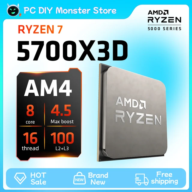 [알리익스프레스] AMD Ryzen 7 5700X3D: 게이머를 위한 궁극적인 CPU