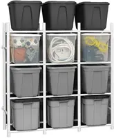 Bin Warehouse Rack - 12 Totes Compact 1