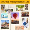 20 Sheets Matte Self-Adhesive Laminate Sheets, A4 Size(8.3x11.7 Inch)Transparent, Waterproof, Easy to Apply, with Protects Photo 6