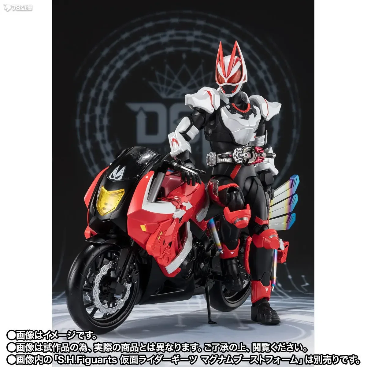 

Новинка, Оригинальная фигурка Bandai Shf Geats Kamen Rider, крутая фигурка мотоботы Ukiyo Ace, Коллекционная модель, игрушка в подарок